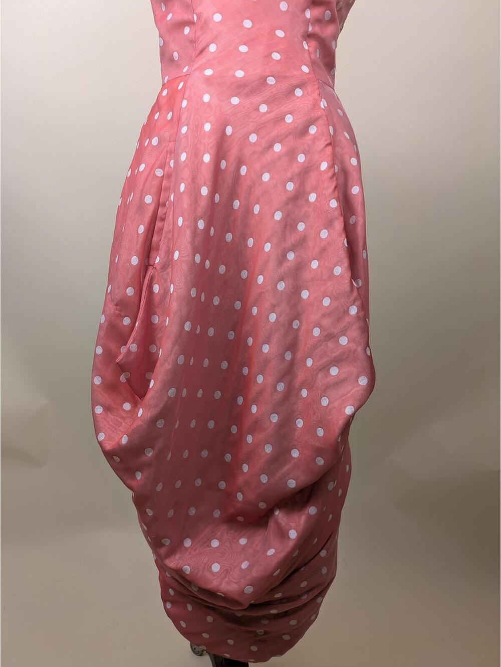 2010's vivienne westwood red label pink polka dot corset dress - Picture 4 of 9